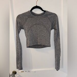 Lululemon Swiftly Tech Cropped Long-Sleeve Shirt 2.0